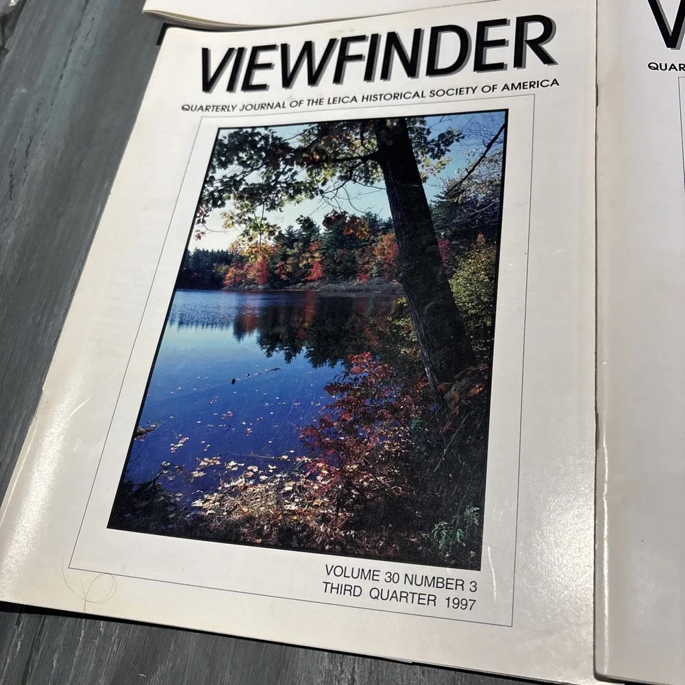 1997 V30 1-4 ~ Viewfinder Leica Quarterly Journals (LHSA) - Rare!